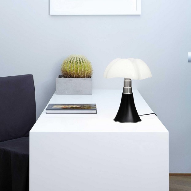 LED-Tischleuchte Minipipistrello von Martinelli Luce / Schwarz - Abverkauf aus Showroom
