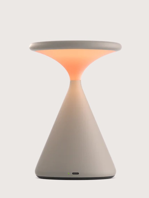 Akku-Tischleuchte LED SALT - Sand White
